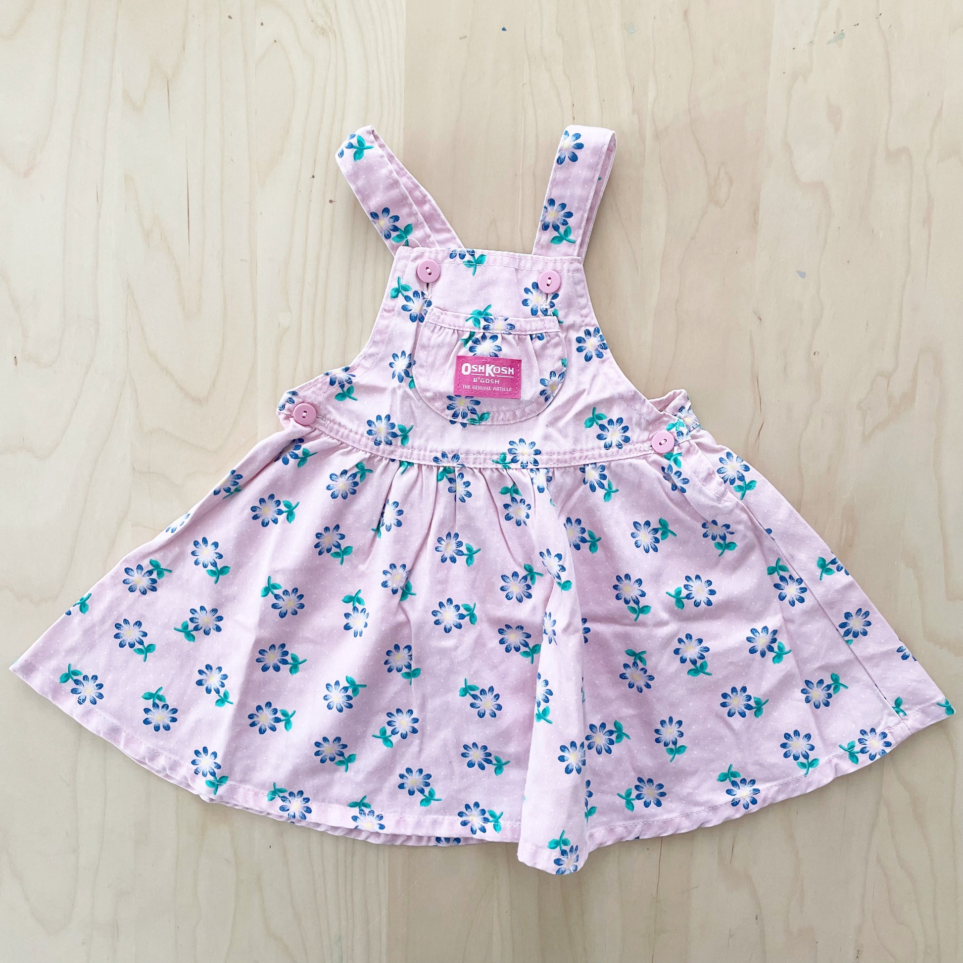 Vintage OshKosh Daisy Floral Skirtall