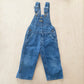 OshKosh Classic Denim Overalls - Yellow Clover Vintage Kids Clothes
