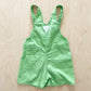 Baby B’gosh Solid Green Shortalls - Yellow Clover Vintage Kids Clothes