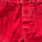 OshKosh Darker Red Cord Overalls - Yellow Clover Vintage Kids Clothes