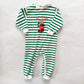 All Mine First Christmas Stocking Romper