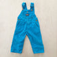OshKosh Turquoise Cord Overalls - Yellow Clover Vintage Kids Clothes