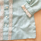 Vintage Miss B Crepe Mini Dress - Yellow Clover Vintage Kids Clothes