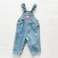 Baby B’gosh Denim Scoop Cut Overalls - Yellow Clover Vintage Kids Clothes