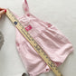 OshKosh Pink Gingham Shortalls