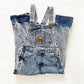 Body Gear Acid Wash Overalls - Yellow Clover Vintage Kids Clothes