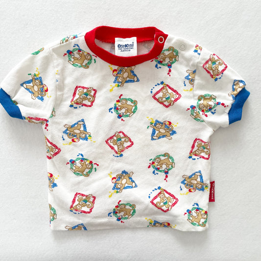 OshKosh Painting Monkeys Layer Tee