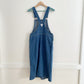 OshKosh Denim Skirtall - Yellow Clover Vintage Kids Clothes