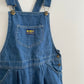 OshKosh Denim Skirtall - Yellow Clover Vintage Kids Clothes
