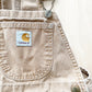 Carhartt Tan Workwear Overalls - Yellow Clover Vintage Kids Clothes