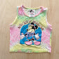 Mickey Mouse Tie Dye Tank - Yellow Clover Vintage Kids Clothes