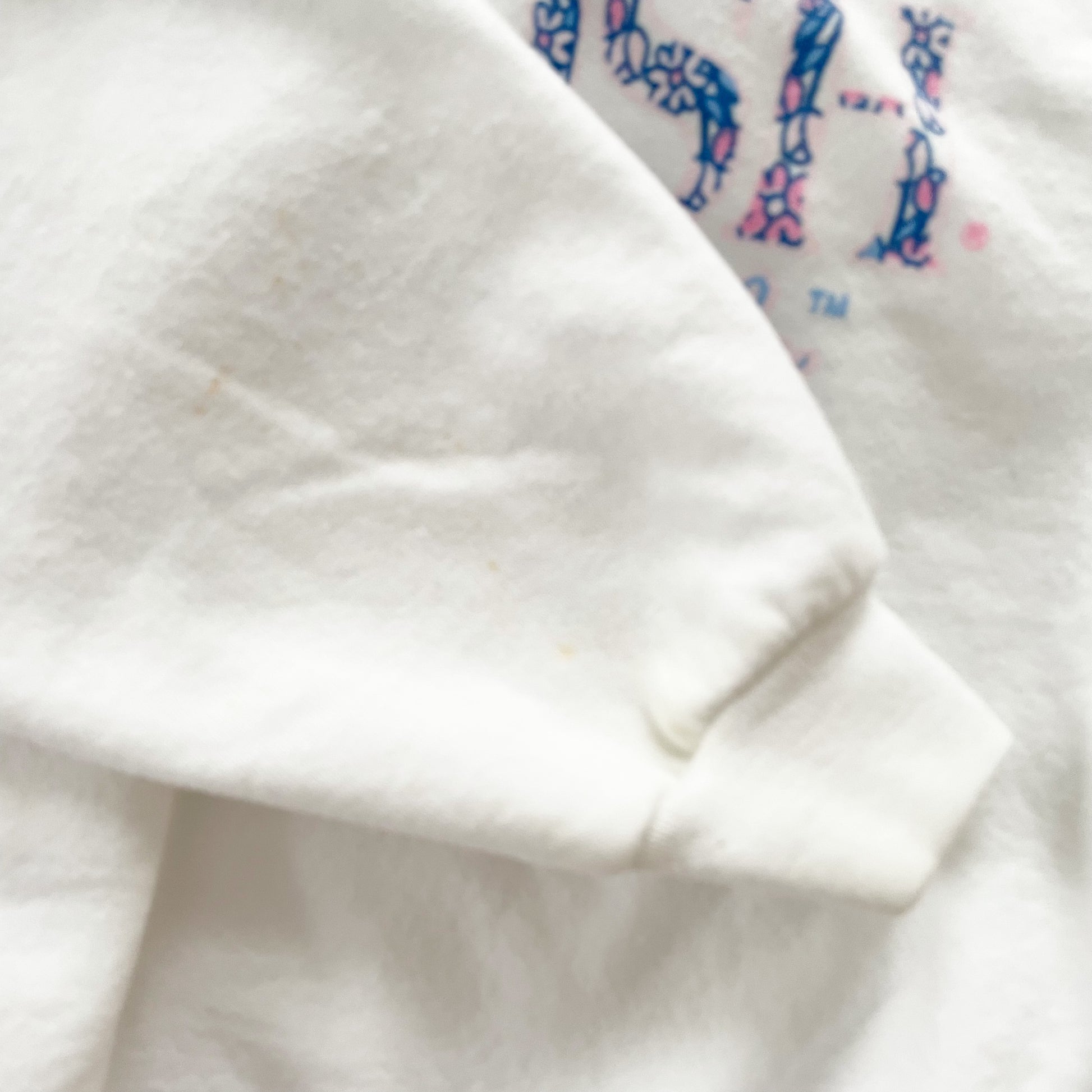 OshKosh Floral Logo Sweatshirt - Yellow Clover Vintage Kids Clothes