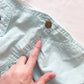 OshKosh Mint Blue Classic Cut Overalls Set