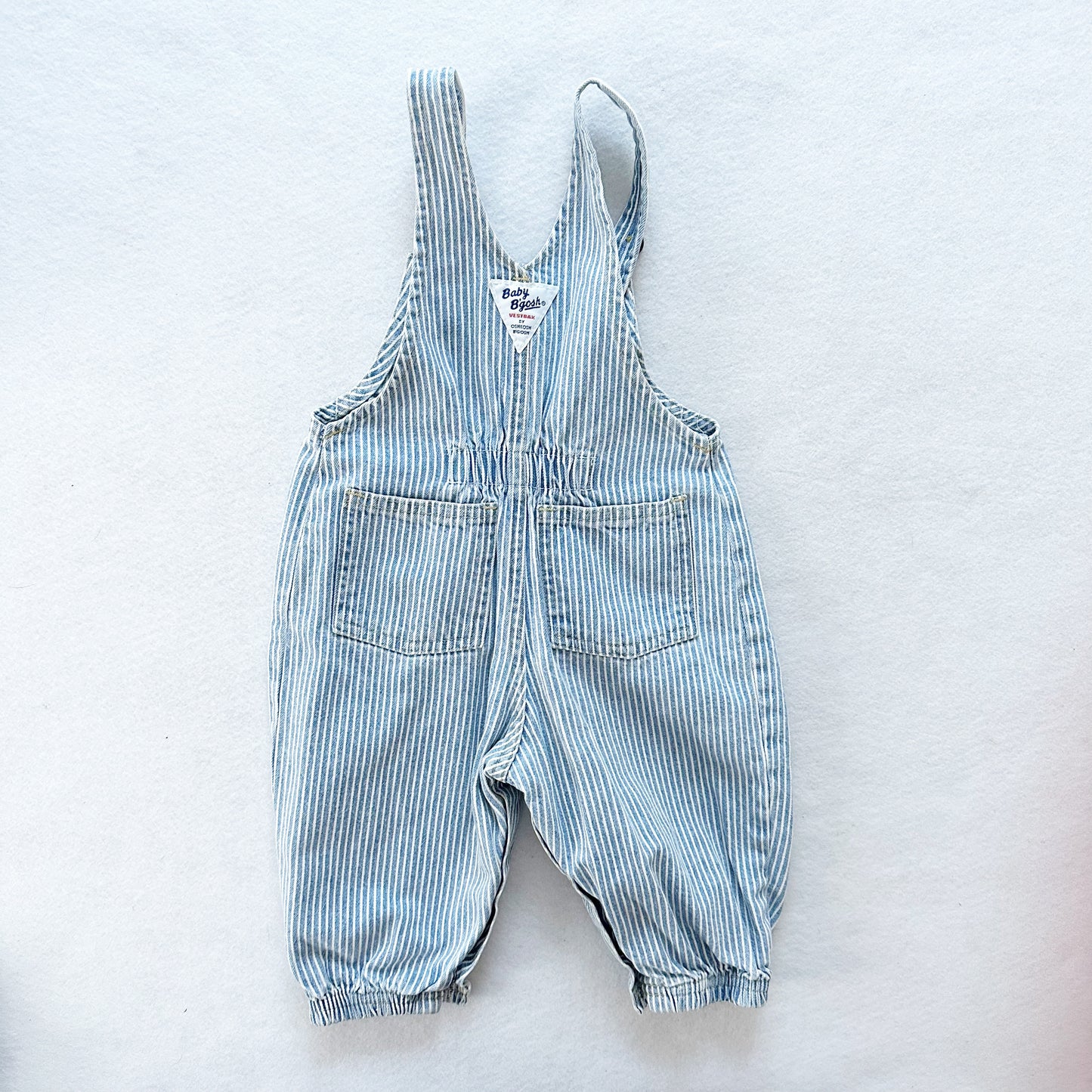 Baby B’gosh Hickory Stripe Overalls