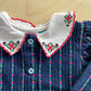 OshKosh Spell Out Romper - Yellow Clover Vintage Kids Clothes