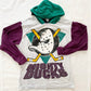 Adult Mighty Ducks Hooded Tee - Yellow Clover Vintage Kids Clothes