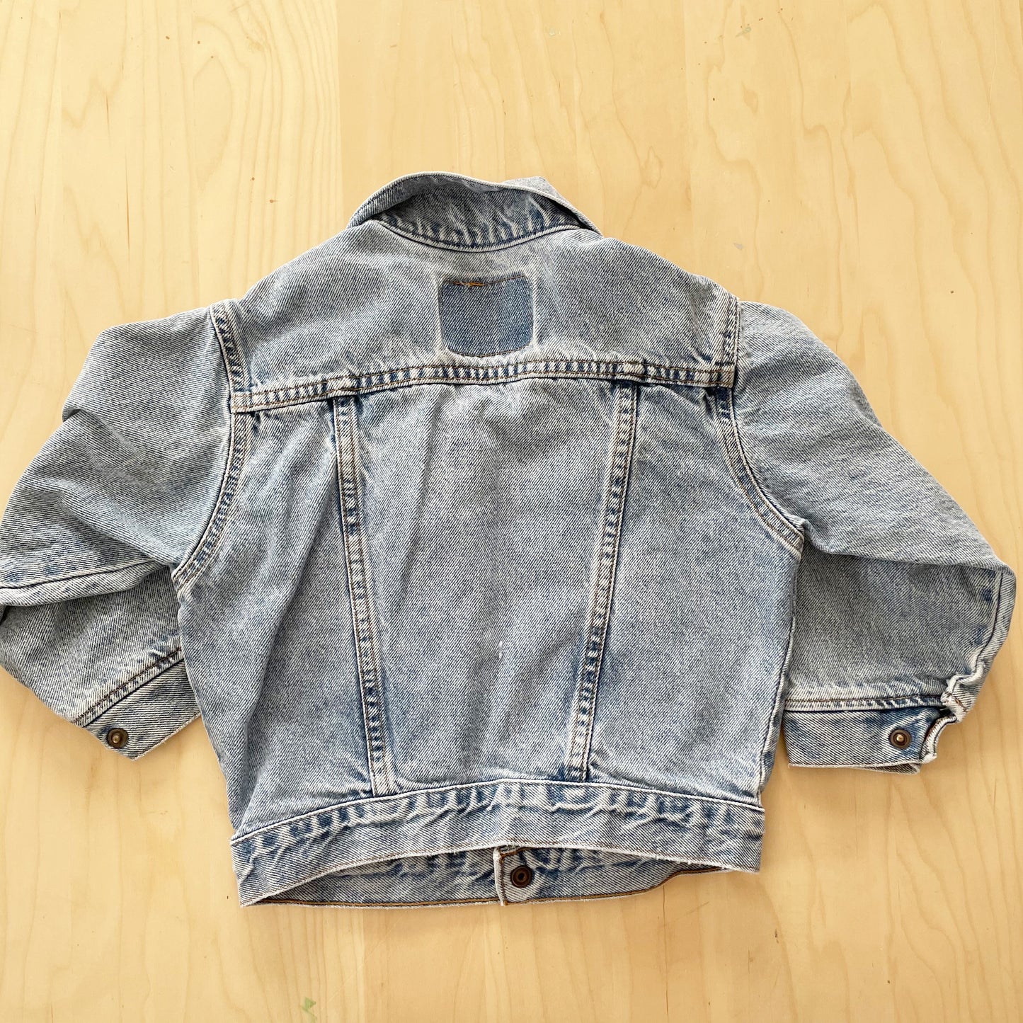 Vintage Levi’s Orange Tab Trucker Jacket - Yellow Clover Vintage Kids Clothes