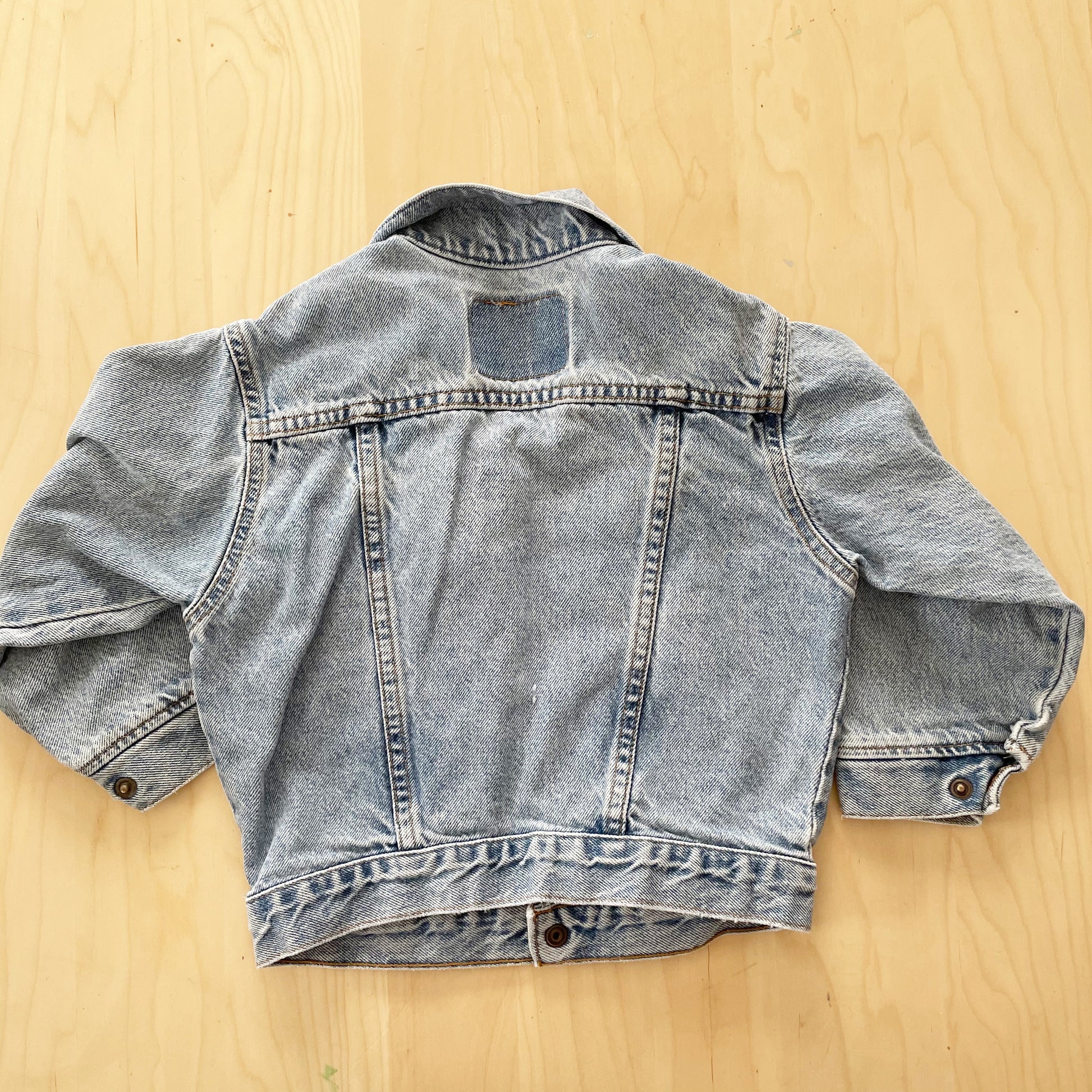 Vintage Levi’s Orange Tab Trucker Jacket - Yellow Clover Vintage Kids Clothes