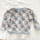 Woven Floral Long Sleeve Top - Yellow Clover Vintage Kids Clothes