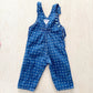 OshKosh Floral Woven Overalls - Yellow Clover Vintage Kids Clothes