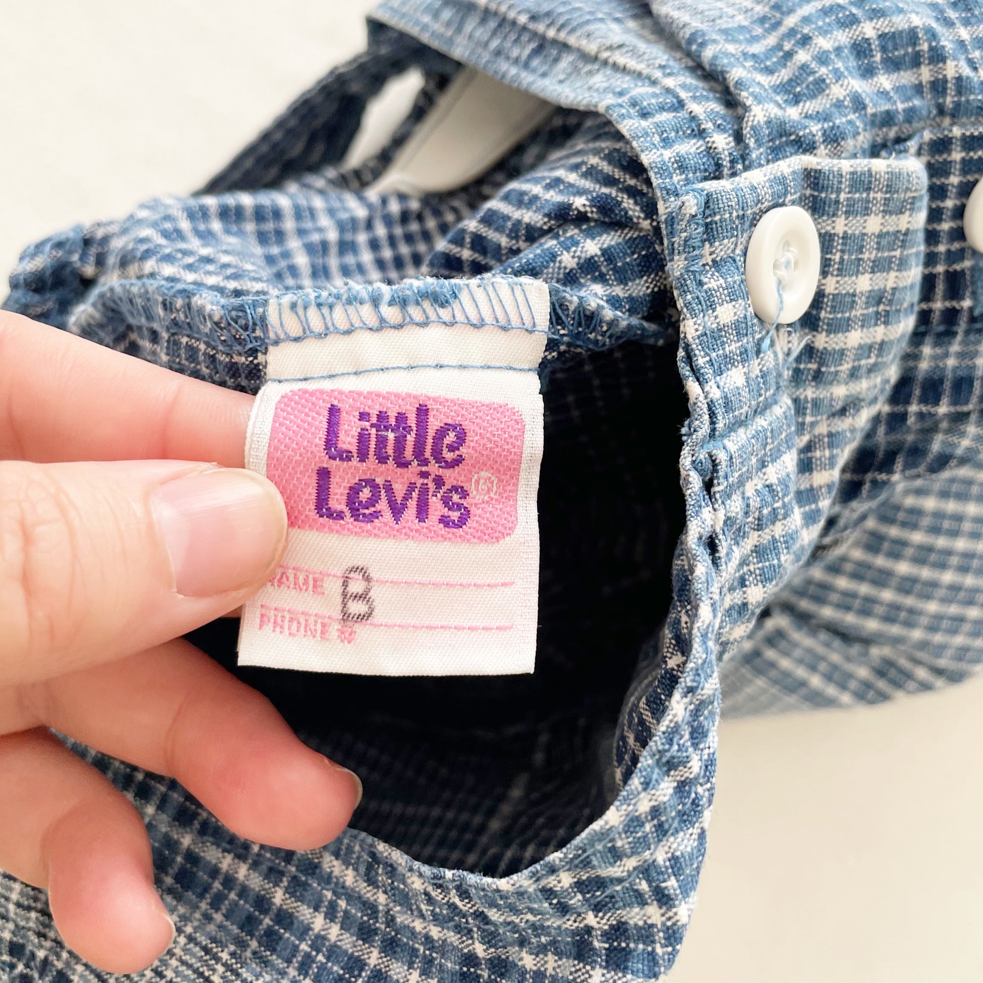 Levi’s Sunflower Patch Crossfront Shortalls - Yellow Clover Vintage Kids Clothes