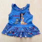 Pocahontas Ruffle Peplum Tank - Yellow Clover Vintage Kids Clothes