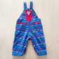 Vintage OshKosh Train Overalls - Yellow Clover Vintage Kids Clothes