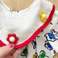 Rare Editions Primary Colors Flower Print Dress - Yellow Clover Vintage Kids Clothes