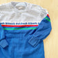 Vintage OshKosh Colorblock Striped Romper