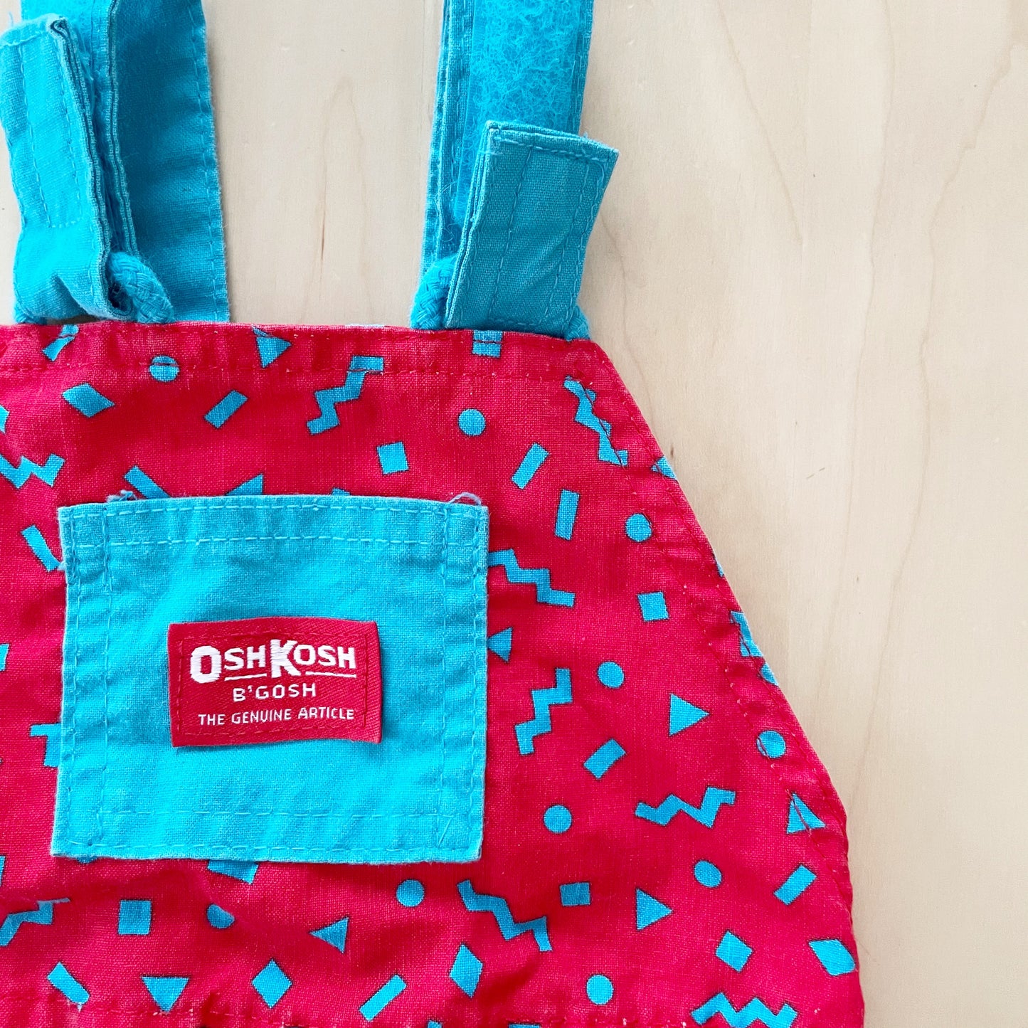 OshKosh Retro Print Shortalls