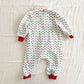 OshKosh Houses Print Sweatshirt Romper - Yellow Clover Vintage Kids Clothes