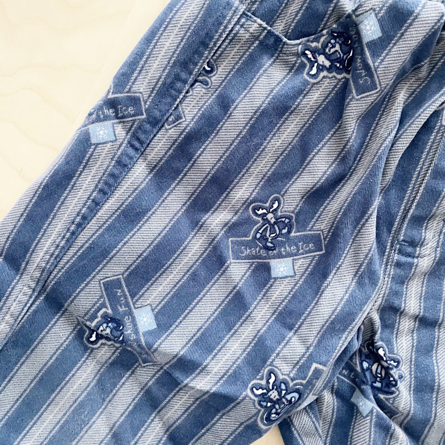 Baby B’gosh Moose Ice Skating Stripe Pants