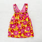 OshKosh Mod Daisy Skirtalls - Yellow Clover Vintage Kids Clothes