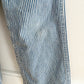 OshKosh Classic Hickory Stripe Overalls - Yellow Clover Vintage Kids Clothes