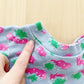 OshKosh Strawberry Peplum Tee - Yellow Clover Vintage Kids Clothes