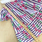 Vintage Striped Cherry Dress - Yellow Clover Vintage Kids Clothes