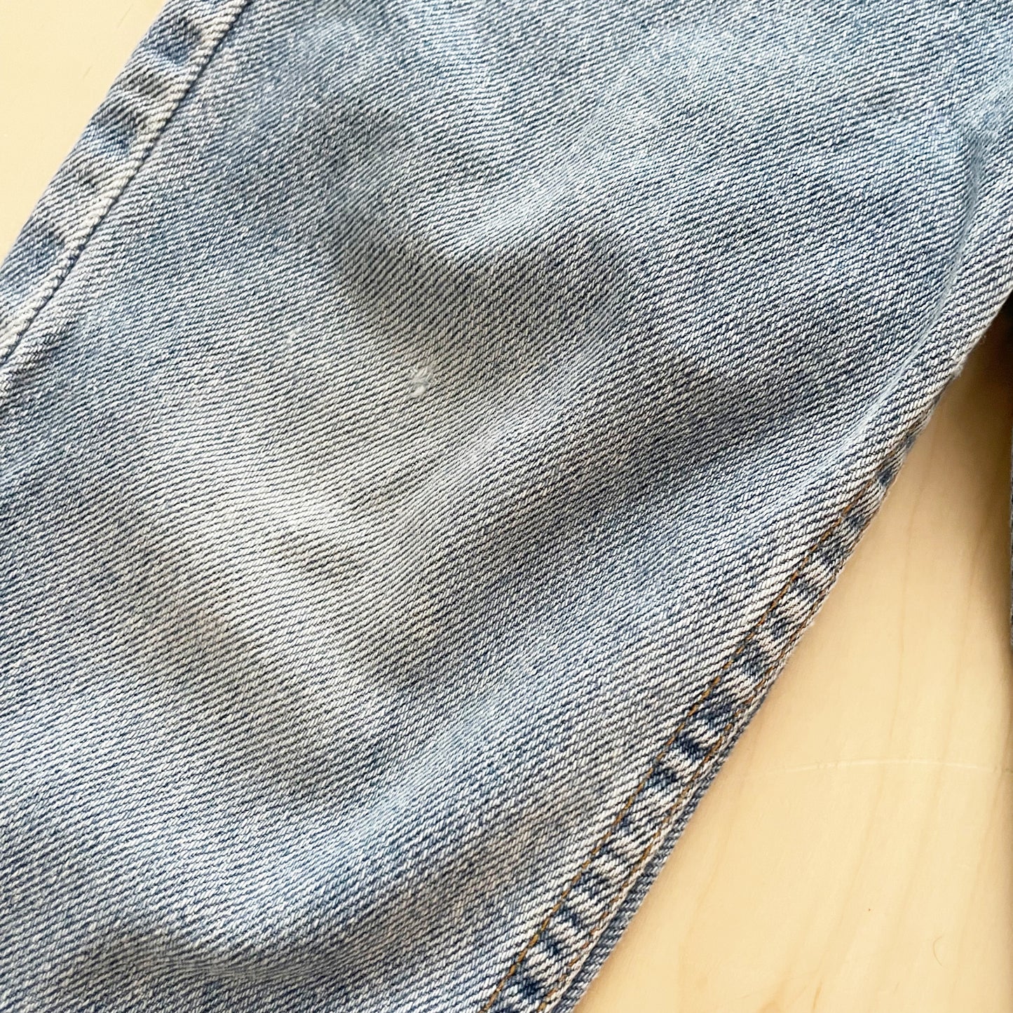 Levi’s 556 Cinched Waist Orange Tab Jeans - Yellow Clover Vintage Kids Clothes