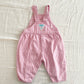 OshKosh Pink Hickory Bubble Overalls