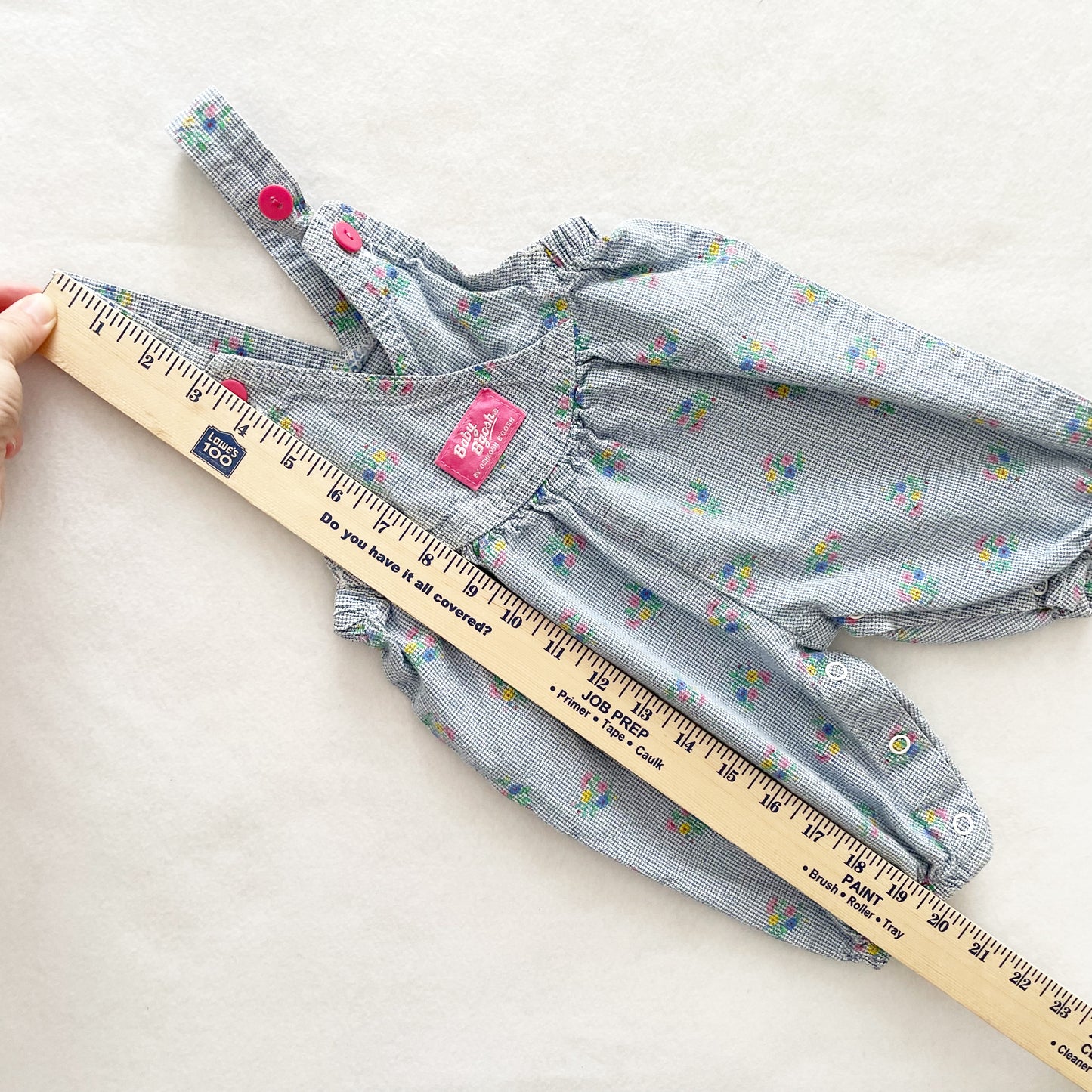 Baby B’gosh Crossfront Floral Overalls