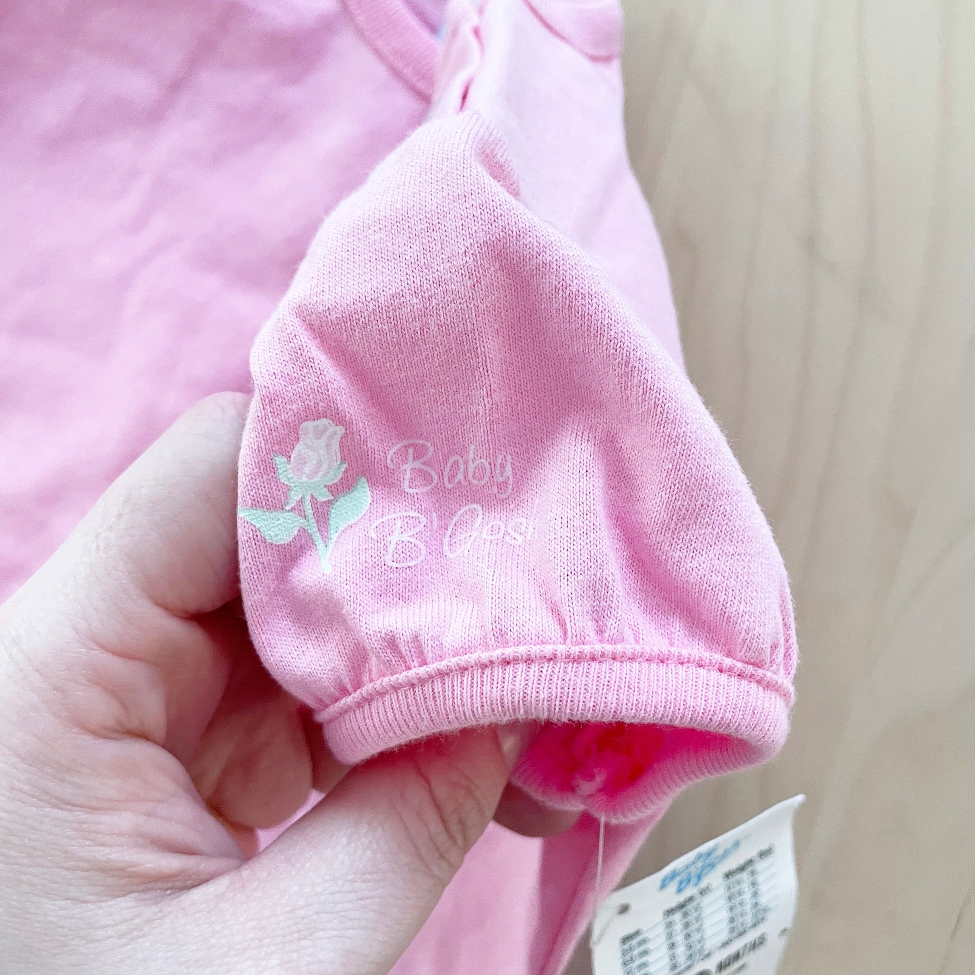 Deadstock Baby B’gosh Rose Layer Tee - Yellow Clover Vintage Kids Clothes