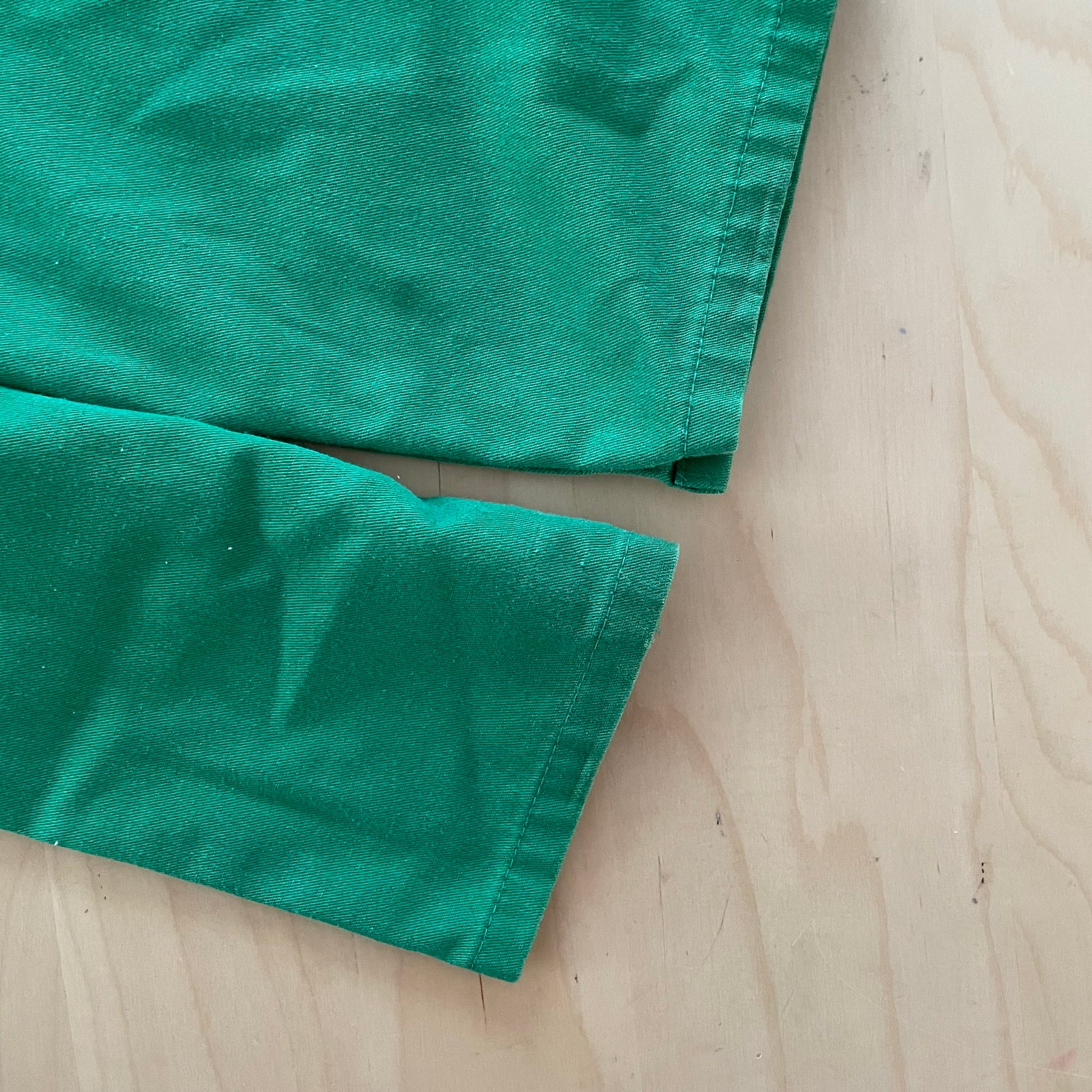 Lands’ End Green Overalls - Yellow Clover Vintage Kids Clothes