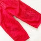 OshKosh Solid Red Overalls - Yellow Clover Vintage Kids Clothes