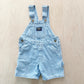 OshKosh Light Stone Wash Shortalls - Yellow Clover Vintage Kids Clothes