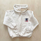 OshKosh Oatmeal Compass Sweatshirt - Yellow Clover Vintage Kids Clothes