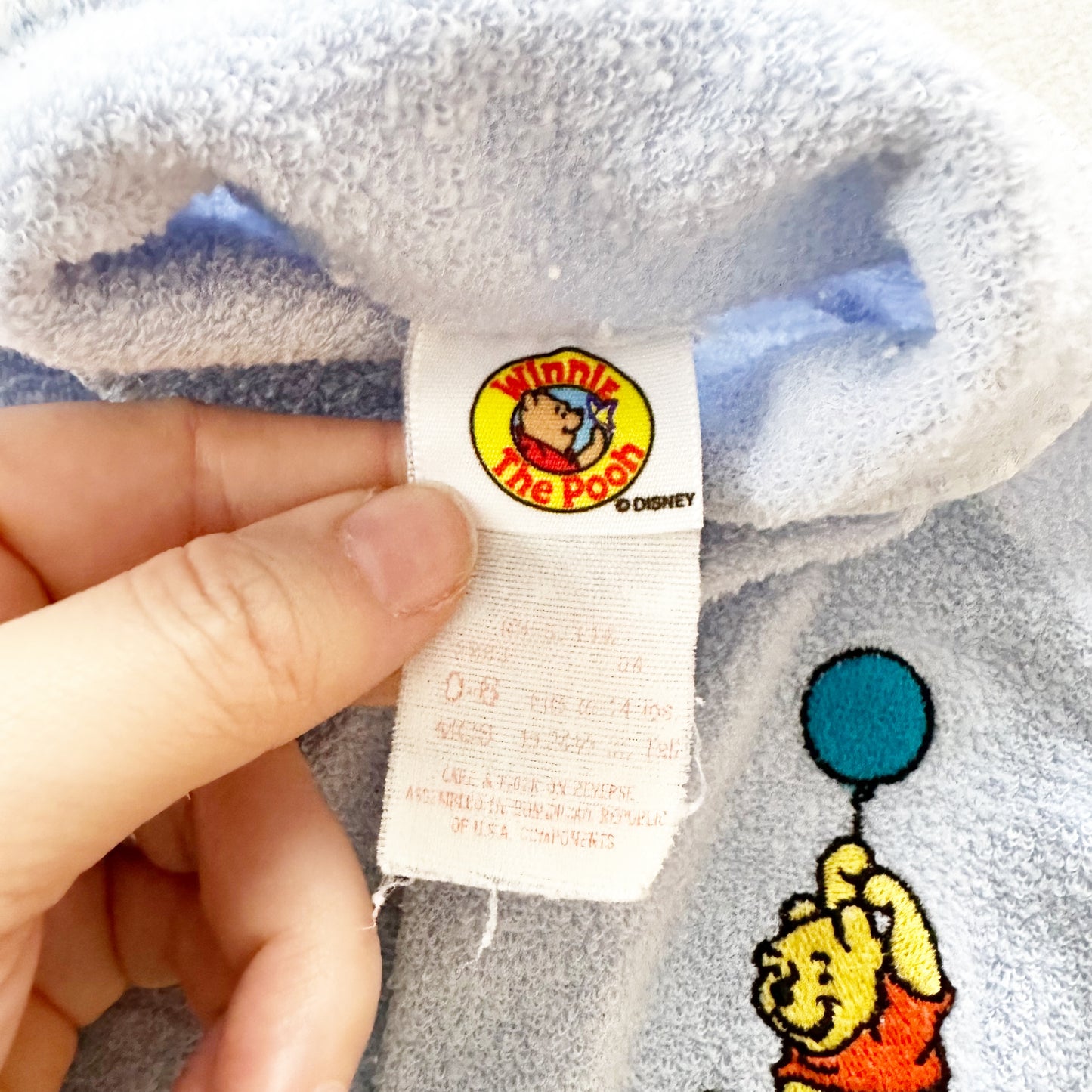 Winnie the Pooh Terry Sleeper