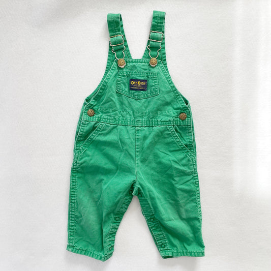 OshKosh Solid Green Overalls