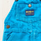 OshKosh Turquoise Cord Overalls - Yellow Clover Vintage Kids Clothes