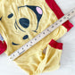 Vintage Pooh Eared Hooded Sweatshirt - Yellow Clover Vintage Kids Clothes