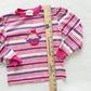 Healthtex Cupcake Striped Top - Yellow Clover Vintage Kids Clothes