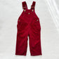 Vintage Happy Kids Cord Overalls: 12m - Yellow Clover Vintage Kids Clothes